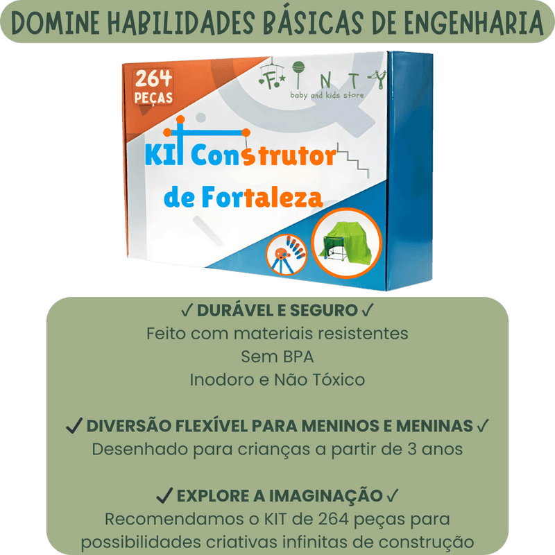 Kit Construtor de Fortaleza