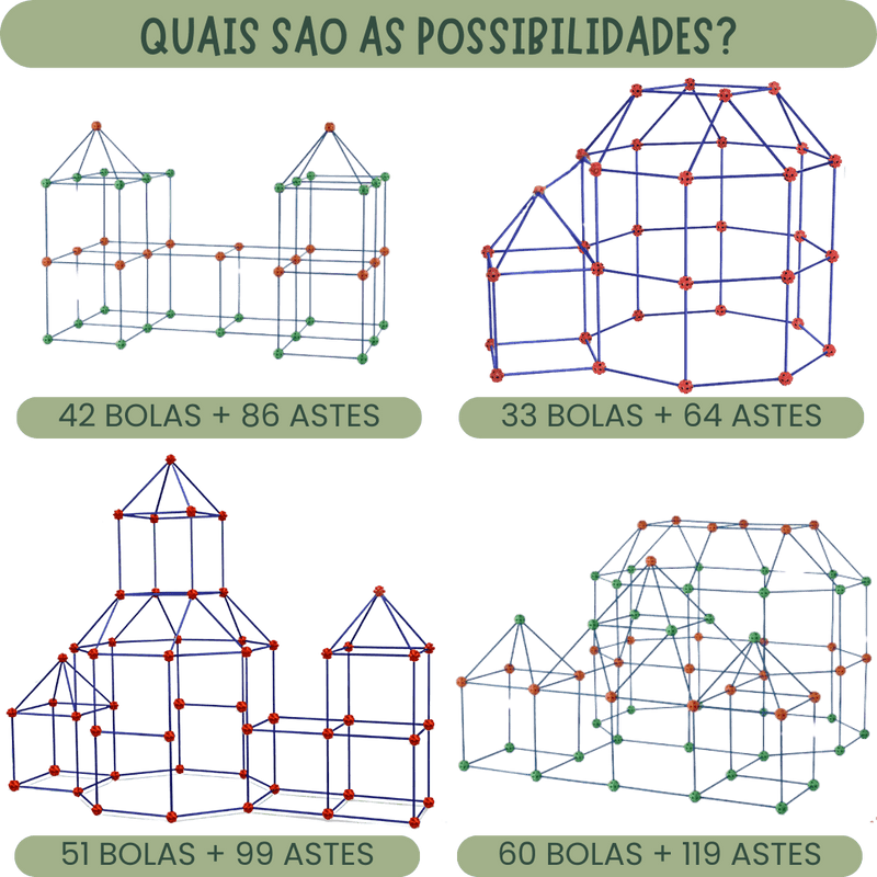 Kit Construtor de Fortaleza