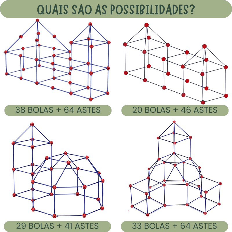 Kit Construtor de Fortaleza