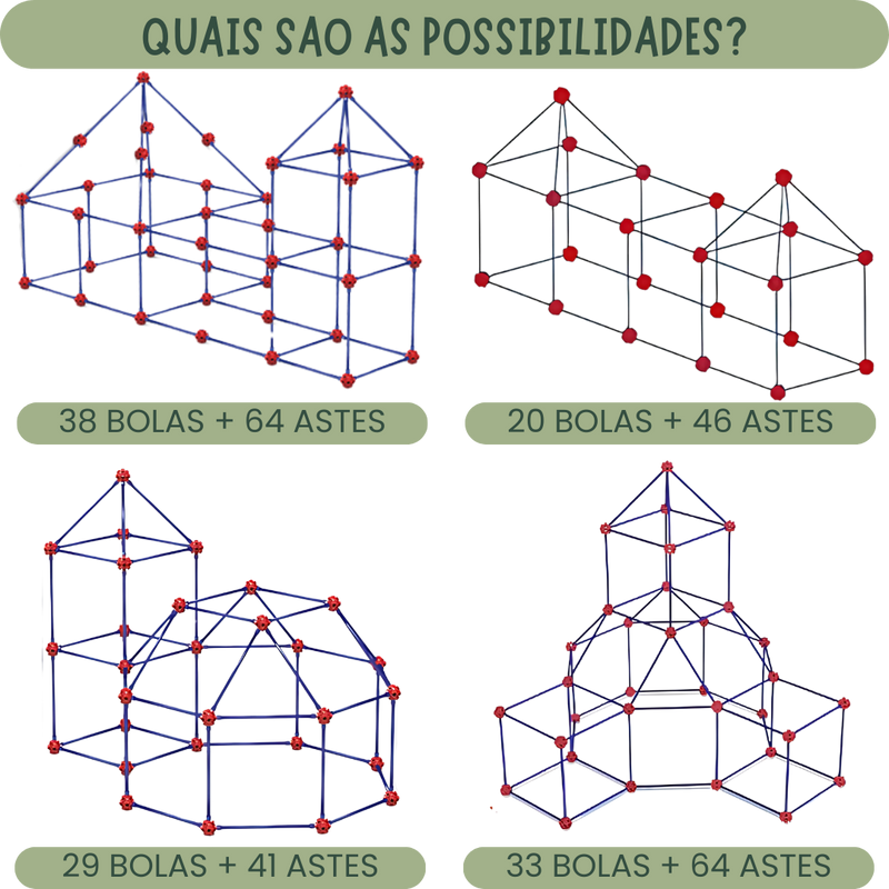 KIT Construtor de Fortaleza