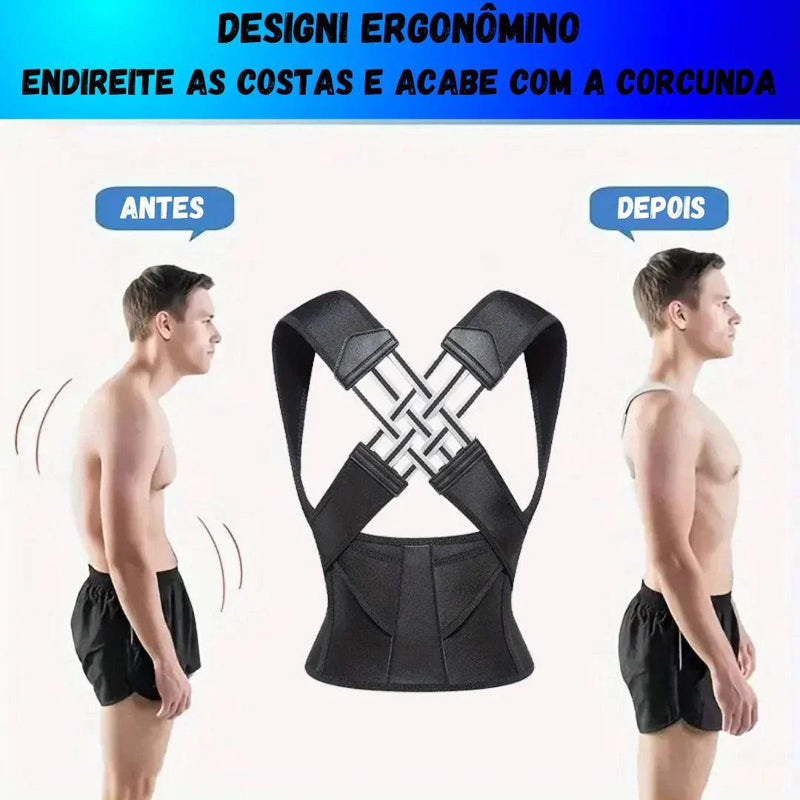 Corretor Postural Ajustável Pró Max